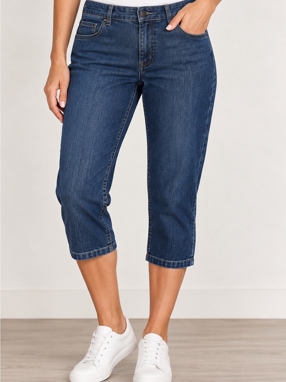Lee Riders Capri‎ Jeans Blue